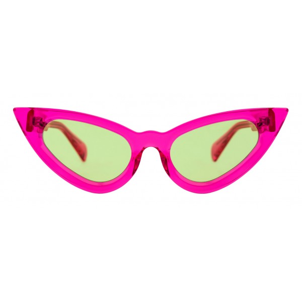 Kuboraum - Mask Y3 - Fuchsia - Y3 FCS - Sunglasses - Kuboraum Eyewear