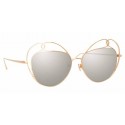 Linda Farrow - 853 C1 Round Sunglasses - Rose Gold - Linda Farrow Eyewear