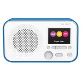 Pure - Elan E3 - Blu - Portatile DAB / DAB + e Radio FM con Schermo a Colori - Radio Digitale di Alta Qualità