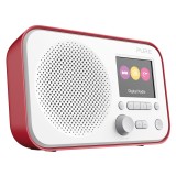 Pure - Elan E3 - Rosso - Portatile DAB / DAB + e Radio FM con Schermo a Colori - Radio Digitale di Alta Qualità