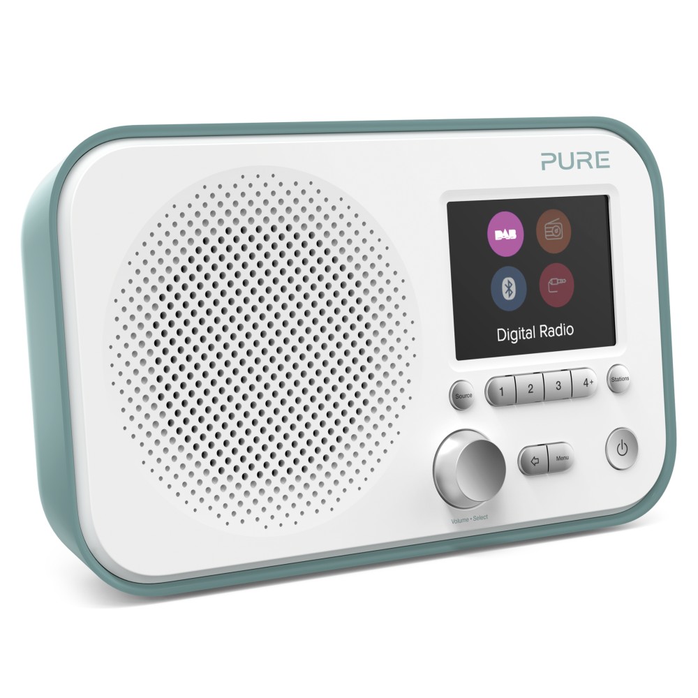 Pure - Elan BT3 - Menta - DAB / DAB + Portatile e Radio FM con Connettività  Bluetooth - Radio Digitale di Alta Qualità - Avvenice