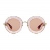 Gucci - Round Sunglasses - L'Aveugle Par Amour - Gold - Turtle - Gucci Eyewear