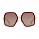 Gucci - Occhiali da Sole Quadrati Oversize - Rosa - Gucci Eyewear