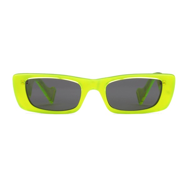 Gucci - Rectangular Sunglasses - Yellow Fluo - Gucci Eyewear