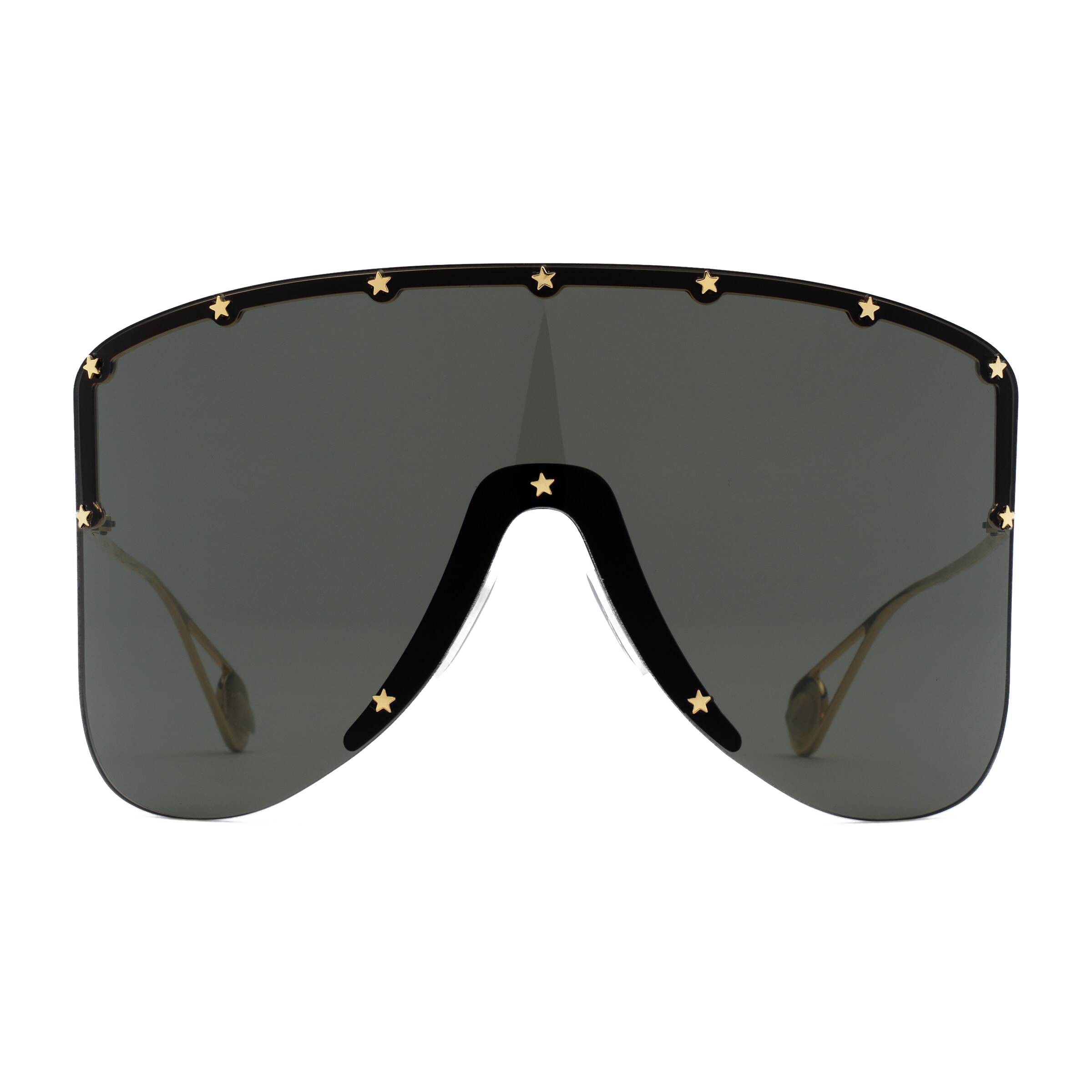 democratische Partij Zaailing middag Gucci - Mask Sunglassed with Star Rivets - Black - Gucci Eyewear - Avvenice