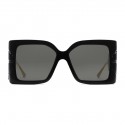 Gucci - Occhiali da Sole Quadrati - Nero - Gucci Eyewear