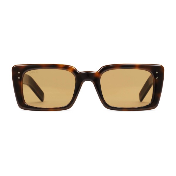 gucci rectangular acetate sunglasses