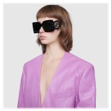Gucci - Occhiali da Sole Quadrati - Nero - Gucci Eyewear