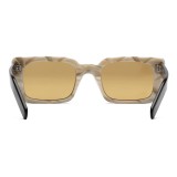 Gucci - Occhiali da Sole Rettangolari in Acetato - Tartaruga - Gucci Eyewear