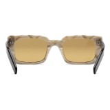 Gucci - Rectangular Acetate Sunglasses - Turtle - Gucci Eyewear