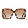 Gucci - Occhiali da Sole Quadrati Oversize Elton John - Blu Scuro - Gucci Eyewear