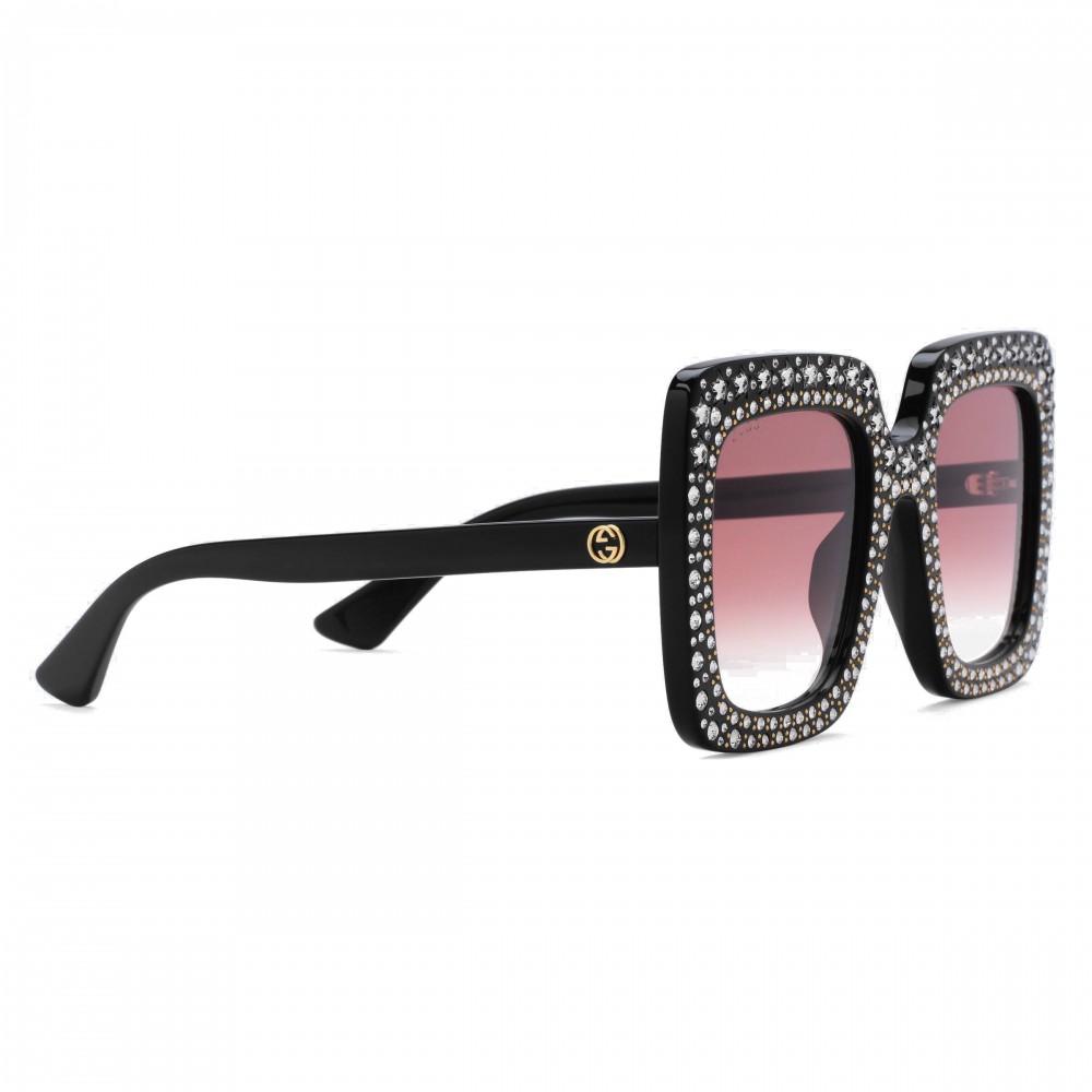Gucci - GG Ski Mask - Ivory White Orange Pink - Gucci Eyewear - Avvenice