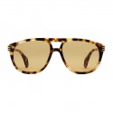 Gucci - Aviator Sunglassed with Web Enamel - Turtle - Gucci Eyewear