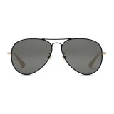 Gucci - Occhiali da Sole Aviator - Nero - Gucci Eyewear