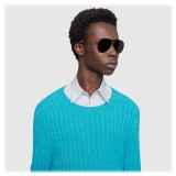 Gucci - Aviator Sunglassed - Black - Gucci Eyewear