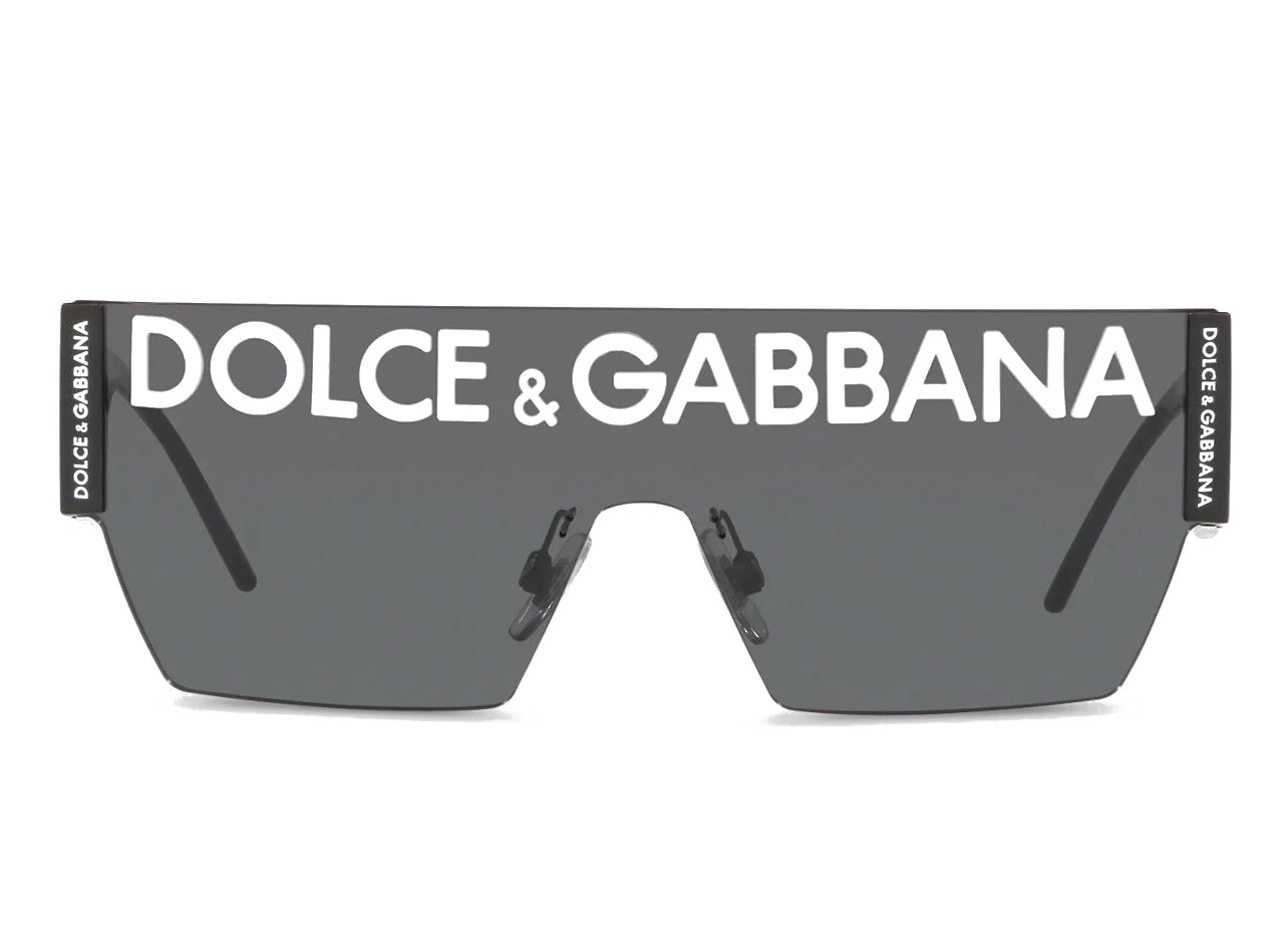 Gabbana - Mask Sunglasses DG Logo 