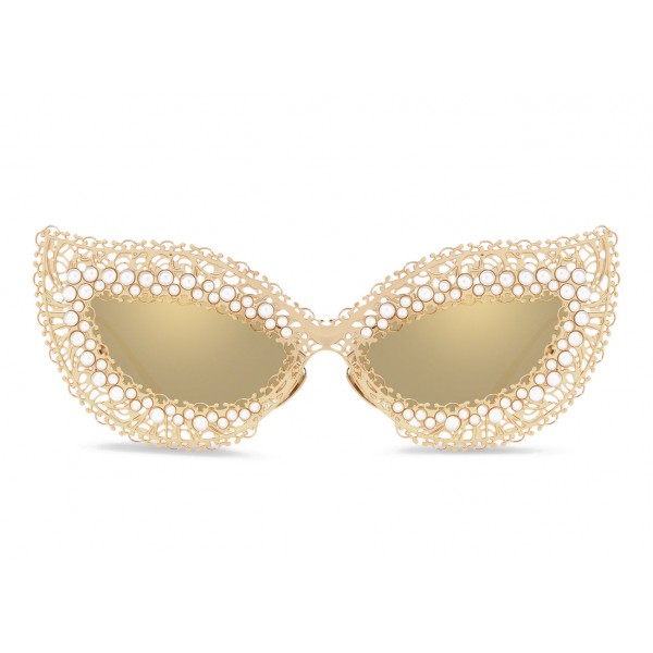 dolce and gabbana gold sunglasses