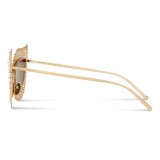 Dolce & Gabbana - Cat Eye Sunglasses Filigree - Gold - Dolce & Gabbana Eyewear