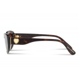 Dolce & Gabbana - Cat Eye Devotion Sunglasses - Havana - Dolce & Gabbana Eyewear