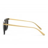 Dolce & Gabbana - Occhiale da Sole Classic Plaque Logo - Nero - Dolce & Gabbana Eyewear