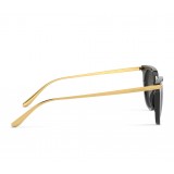 Dolce & Gabbana - Occhiale da Sole Classic Plaque Logo - Nero - Dolce & Gabbana Eyewear