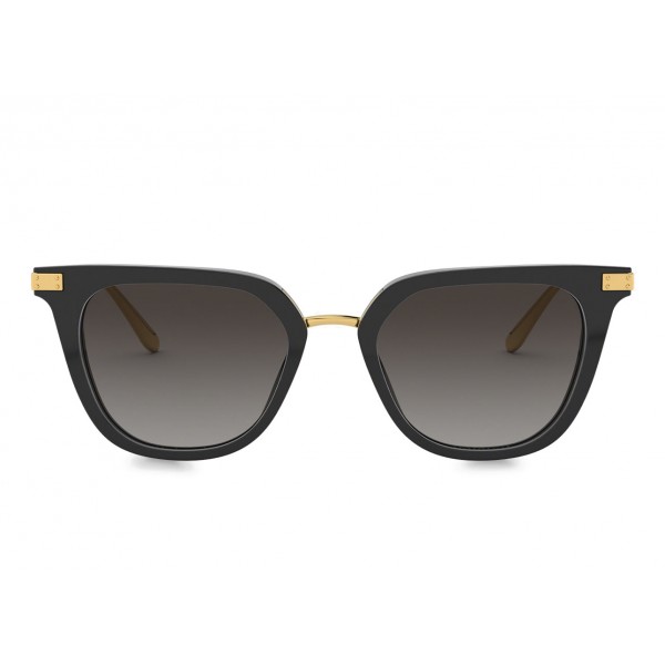 Dolce & Gabbana - Classic Sunglasses Plaque Logo - Black - Dolce & Gabbana Eyewear