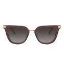 Dolce & Gabbana - Classic Sunglasses Plaque Logo - Bordeaux - Dolce & Gabbana Eyewear