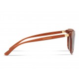 Dolce & Gabbana - Classic Sunglasses Double Line - DG Gold Logo on Havana - Dolce & Gabbana Eyewear