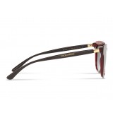 Dolce & Gabbana - Occhiale da Sole Classic Double Line - Bordeaux - Dolce & Gabbana Eyewear