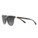 Dolce & Gabbana - Classic Sunglasses Double Line - Black - Dolce & Gabbana Eyewear