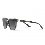 Dolce & Gabbana - Occhiale da Sole Classic Double Line - Nero - Dolce & Gabbana Eyewear