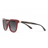 Dolce & Gabbana - Occhiale da Sole Classic Double Line - Bordeaux - Dolce & Gabbana Eyewear