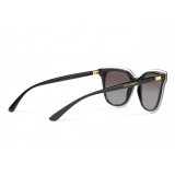 Dolce & Gabbana - Classic Sunglasses Double Line - Black - Dolce & Gabbana Eyewear