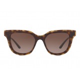 Dolce & Gabbana - Occhiale da Sole Classic Double Line - Havana - Dolce & Gabbana Eyewear