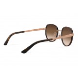 Dolce & Gabbana - Occhiale da Sole Rotondi Print Family - Havana - Dolce & Gabbana Eyewear