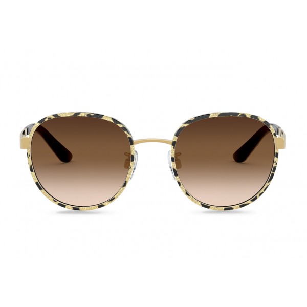 Dolce & Gabbana - Round Sunglasses Print Family - Leo Glitter - Dolce & Gabbana Eyewear