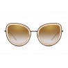 Dolce & Gabbana - Cat Eye Devotion Sunglasses with Lace - Gold Black - Dolce & Gabbana Eyewear
