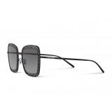 Dolce & Gabbana - Occhiale da Sole Devotion Quadrati con Merletto - Nero - Dolce & Gabbana Eyewear