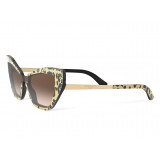 Dolce & Gabbana - Cat Eye Sunglasses Print Family - Leo Glitter - Dolce & Gabbana Eyewear