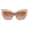 Dolce & Gabbana - Mask Sunglasses Plaque Logo - Matt Pink - Dolce & Gabbana Eyewear