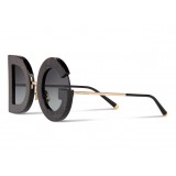 Dolce & Gabbana - DG Glitter Sunglasses - Black & Gold - Dolce & Gabbana Eyewear