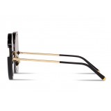 Dolce & Gabbana - Occhiale da Sole DG Glitter - Nero Oro - Dolce & Gabbana Eyewear