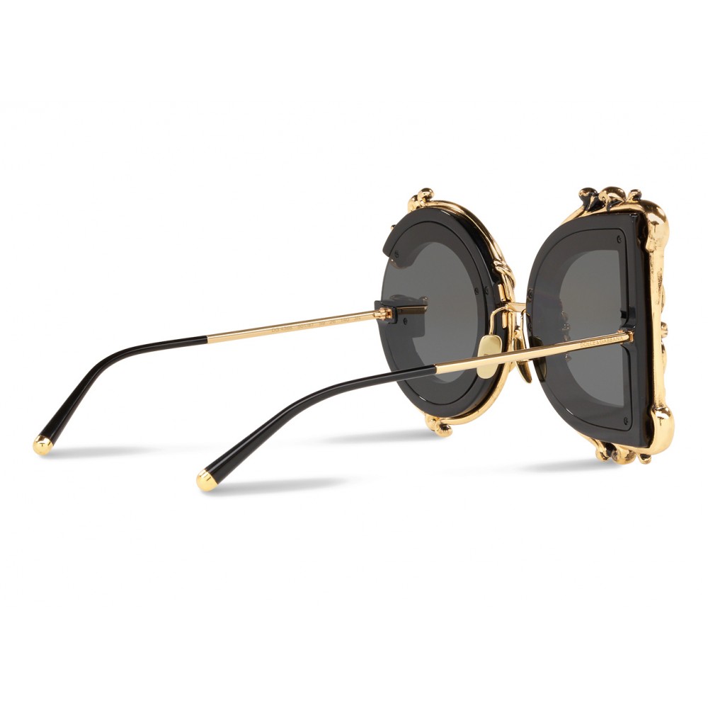 dolce and gabbana black sunglasses