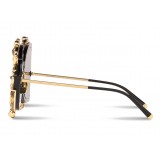 Dolce & Gabbana - Devotion Sunglasses - Black & Gold - Dolce & Gabbana Eyewear