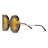 Dolce & Gabbana - Occhiale da Sole DG Leo - Oro - Dolce & Gabbana Eyewear