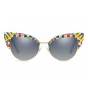 Dolce & Gabbana - Classic Sunglasses Customize Your Eyes - Gold - Dolce & Gabbana Eyewear