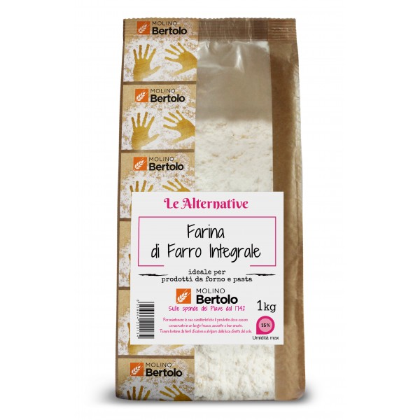Molino Bertolo - Wholewheat Spelt Flour - 1 Kg