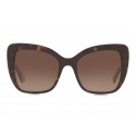 Dolce & Gabbana - Butterfly Sunglasses Print Family - Havana - Dolce & Gabbana Eyewear