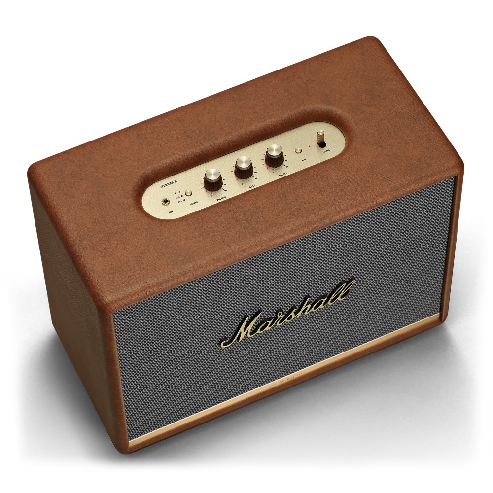Marshall - Woburn II - Brown - Bluetooth Speaker - Iconic Classic Premium  High Quality Speaker - Avvenice