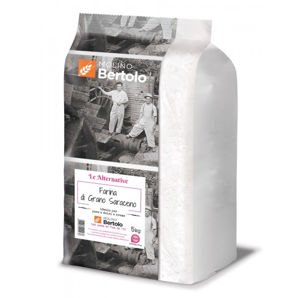 Molino Bertolo - Farina di Grano Saraceno - 5 Kg